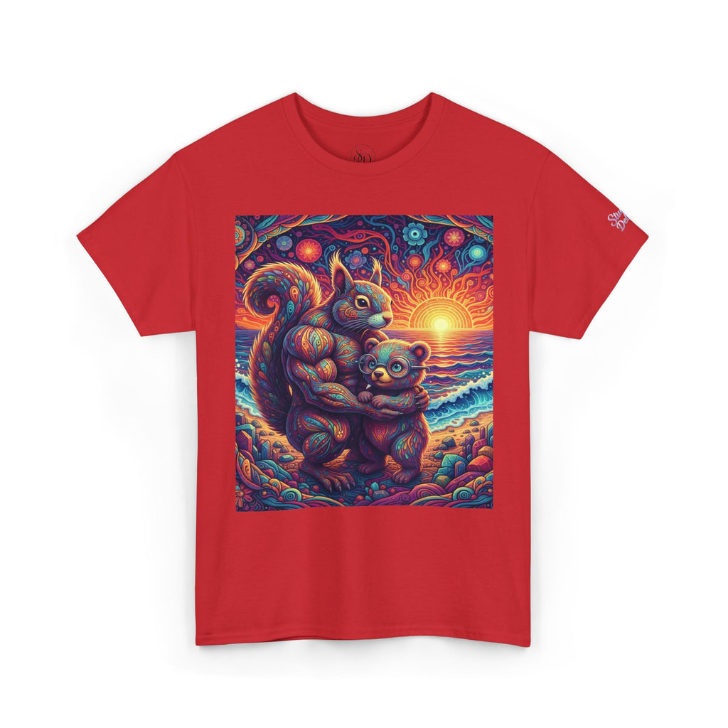 Colorful Sunset Graphic Tee | Vibrant Artistic Shirt Unisex | Unique Fantasy Design Gift