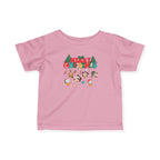 Christmas Woodland Animals Kids T-Shirt | Cute Holiday Tee for Toddlers