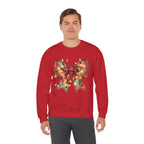 Christmas Bow Sweatshirt | Holiday Lights Crewneck