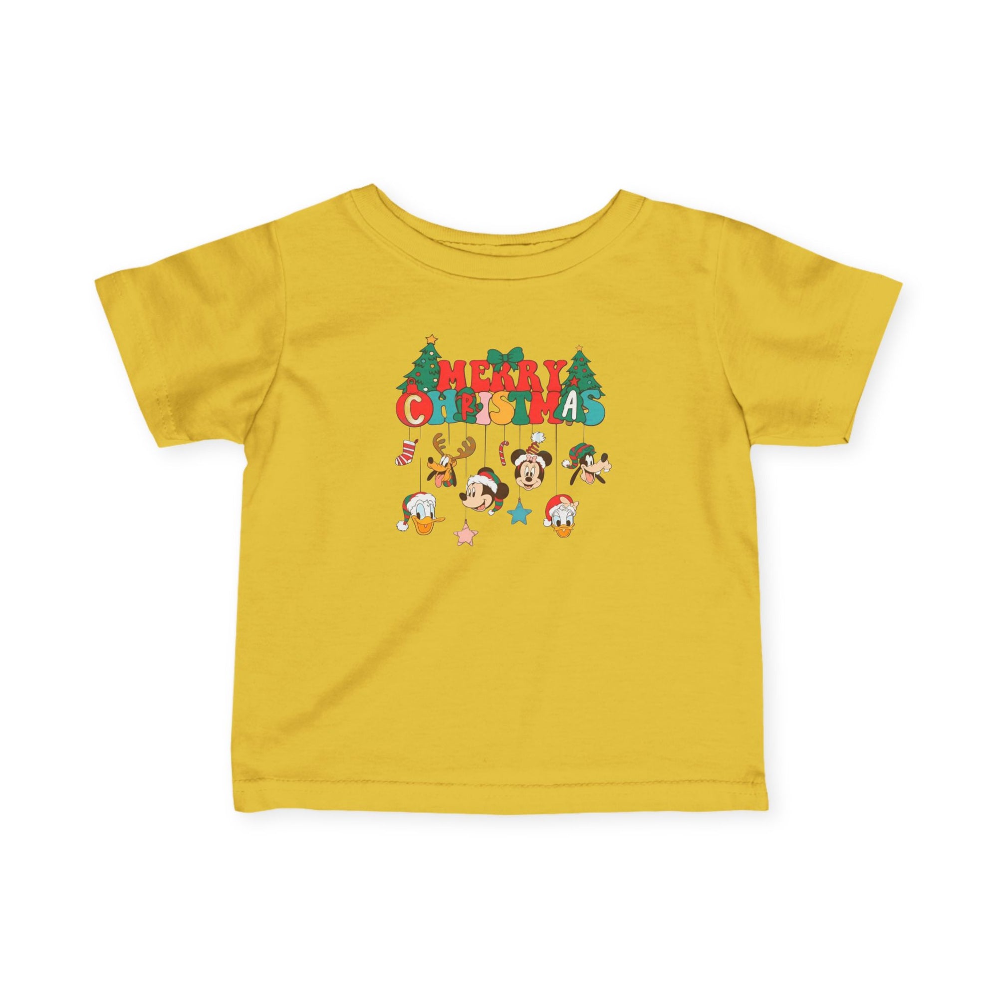 Christmas Woodland Animals Kids T-Shirt | Cute Holiday Tee for Toddlers