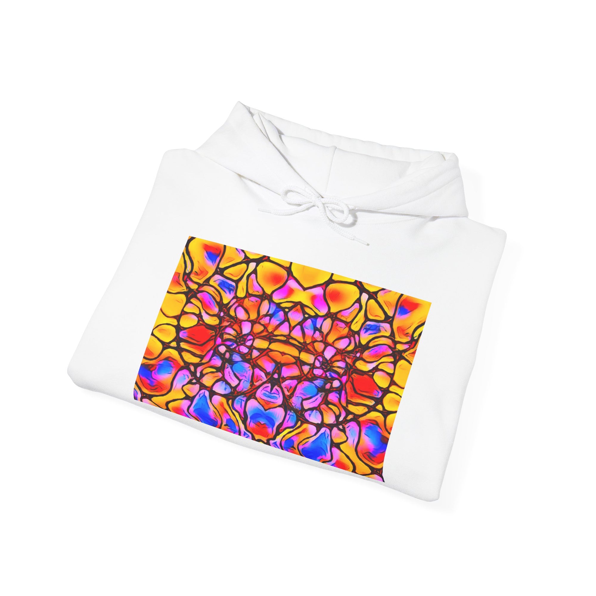 Colorful Abstract Unisex Hoodie | Bold Artistic Pullover