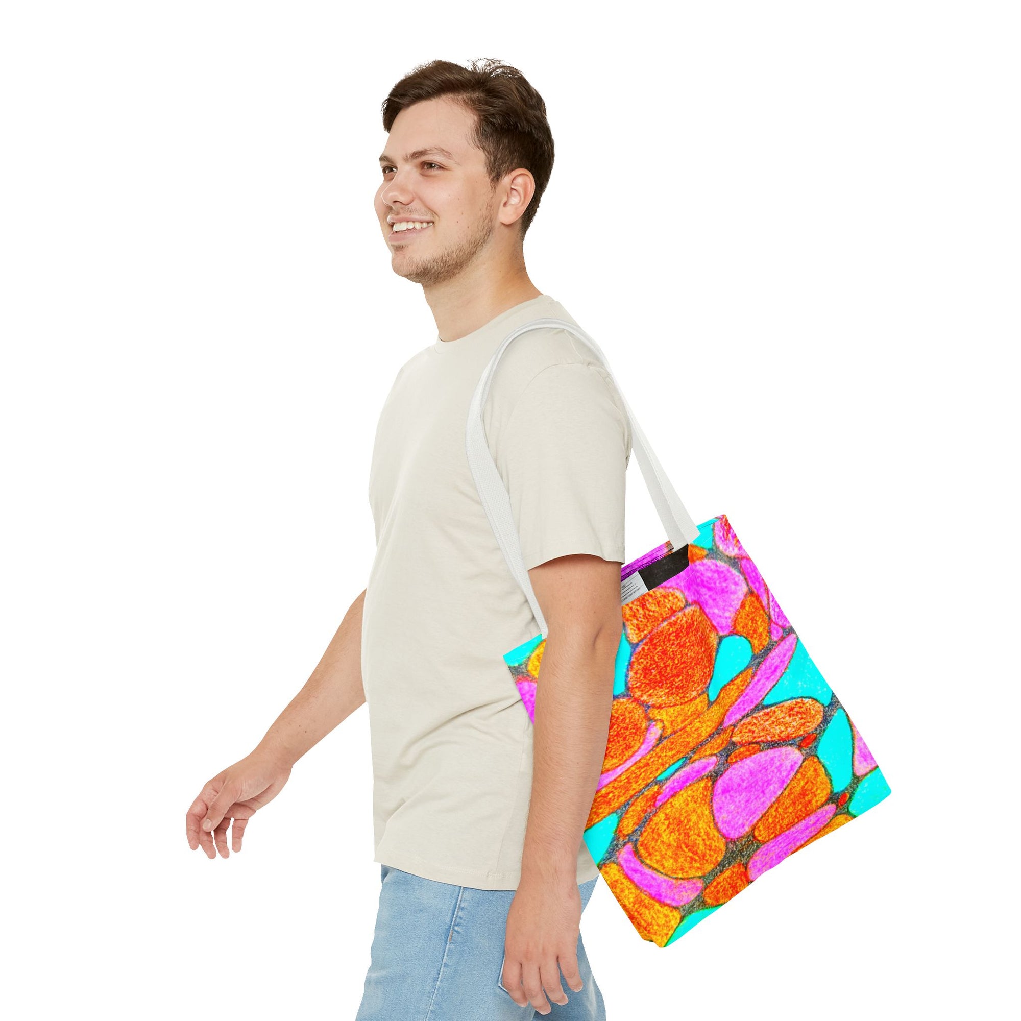 Colorful Abstract Tote Bag | Art Inspired Shopper