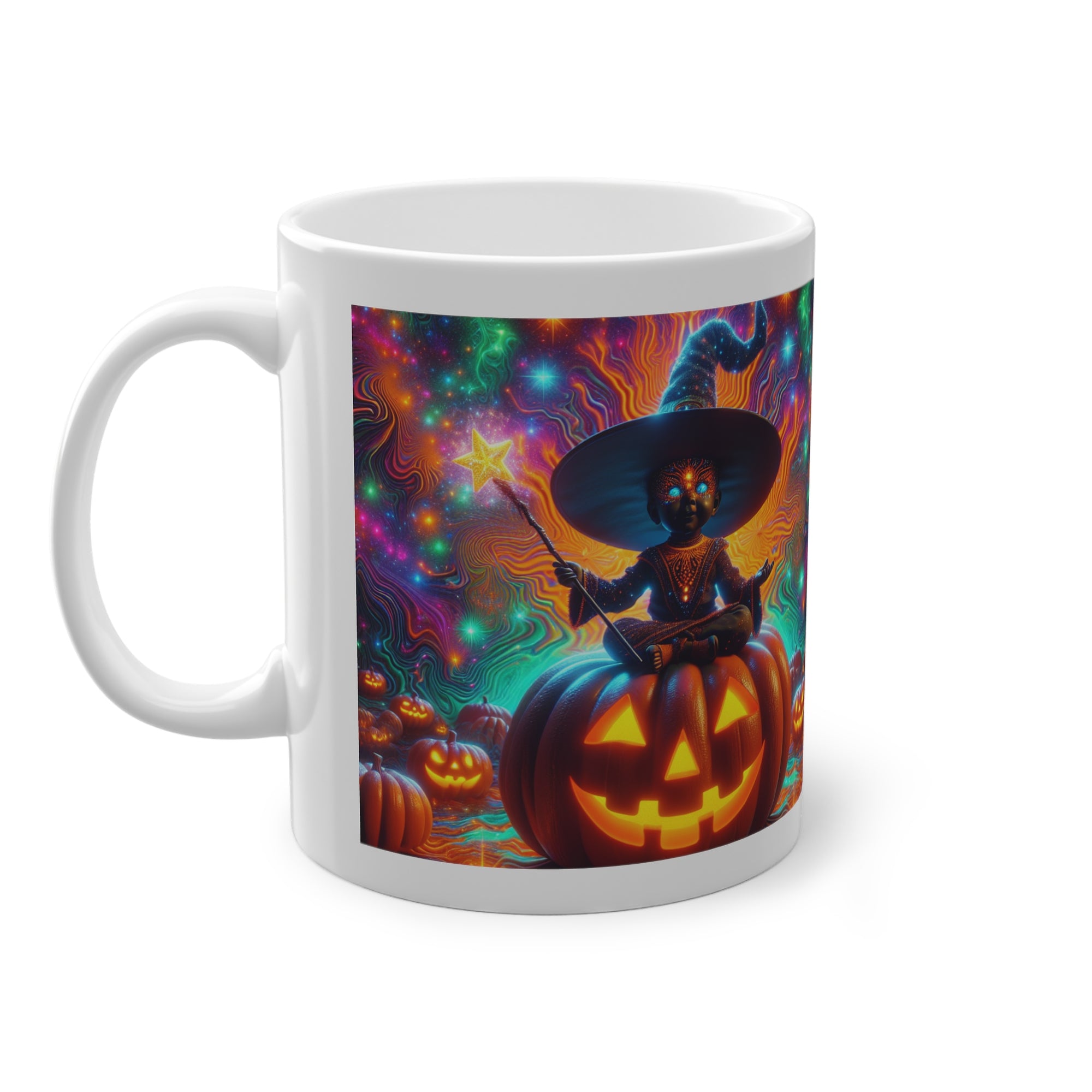 Halloween Witch Mug | Pumpkin Coffee Cup | Spooky Fall Gift
