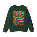 Colorful Swirl Sweatshirt | Cozy Unisex Crewneck