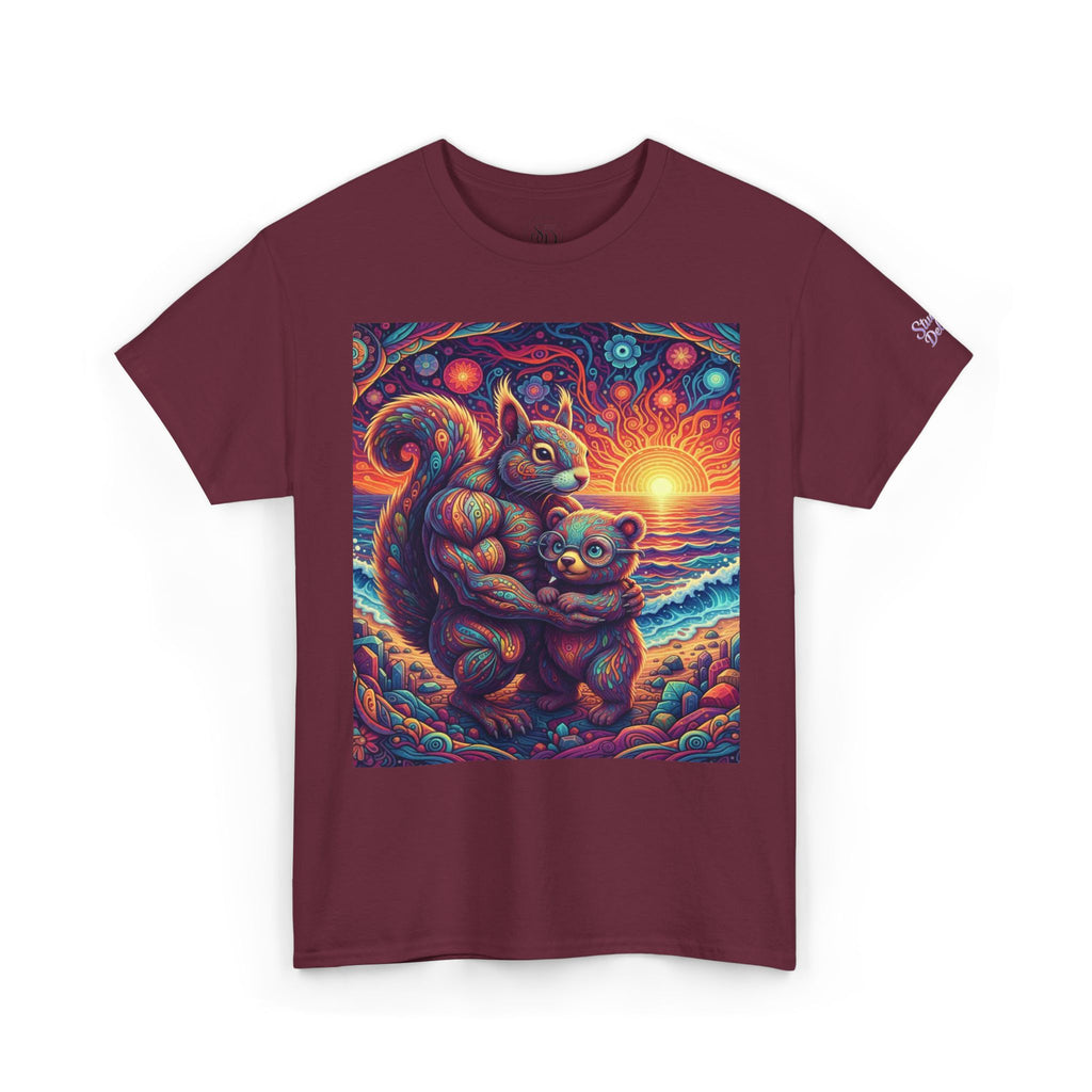 Colorful Sunset Graphic Tee | Vibrant Artistic Shirt Unisex | Unique Fantasy Design Gift