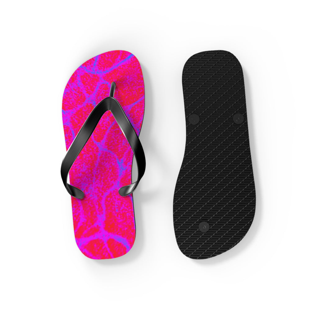 Vibrant Beach Flip Flops | Colorful Summer Sandals