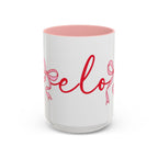 Romantic Bow Mug | Cute Valentine Coffee Cup | Coquette Style Gift