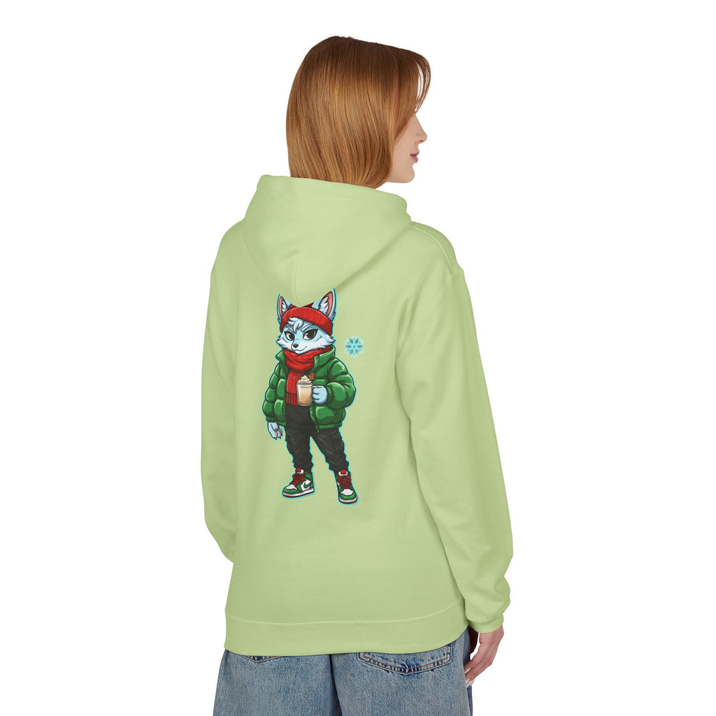 Cyber Wolf Gamer Hoodie | Cozy Christmas Sweatshirt