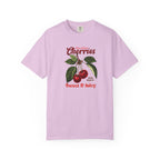 Cherry Vintage Tee — "Fresh Picked Cherries: Sweet & Juicy" Graphic T-Shirt