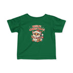 Christmas Squirrel Kids T-Shirt | Cute Woodland Animal Holiday Tee for Toddlers