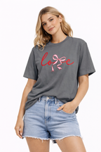 Love Script Graphic T-Shirt | Unisex Cotton Tee